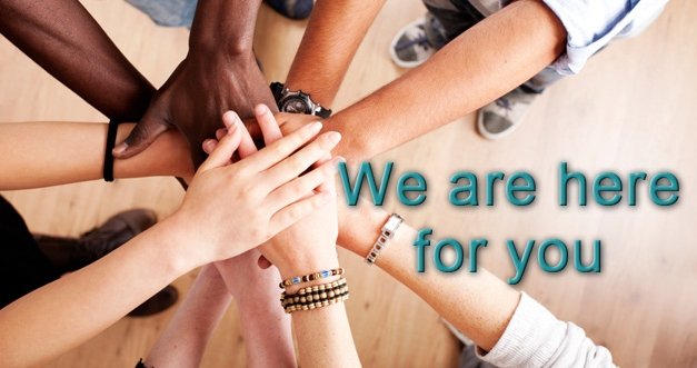 We are here for you
